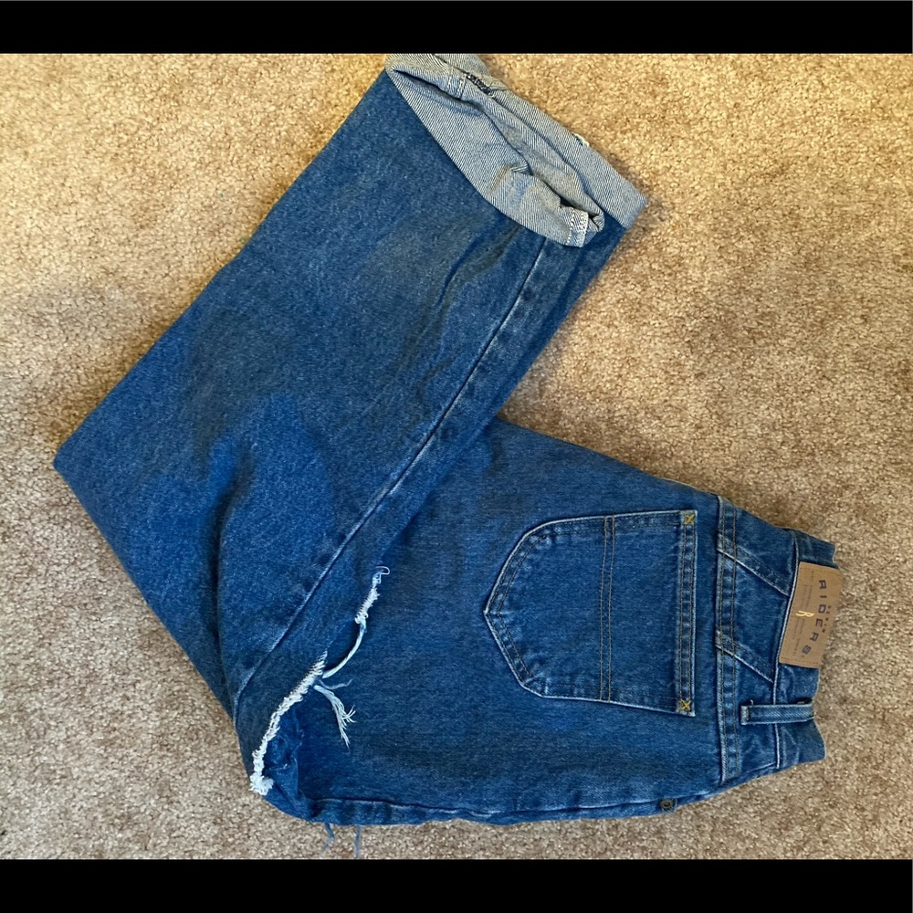Vintage denim rider jeans